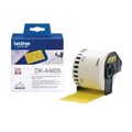 LABEL BROTHER DK44605 REMOVABLE CONTINUOUS PAPER 62MMX30M YELLOW ROLL