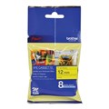 TAPE BROTHER MK631 12MMX8M BLACK ON YELLOW