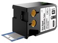 LABEL DYMO XTL 1868717 6X34MM PRESIZED HEATSHRINK TUBE BLACK ON WHITE 81 PRE SIZED LABELS