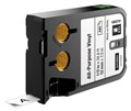 TAPE DYMO XTL 1868751 12MMX7M BLACK ON WHITE VINYL