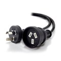 EXTENSION LEAD ALOGIC 3 METRE BLACK