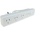 POWER BOARD JACKSON 4 POINT WITH OVERLOADSURGE PROTECTION MASTER SWITCH 90CM CORD