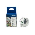 LABEL BROTHER CZ1001 CONTINUOUS LABEL ROLL FOR VC500W 9MMX5M WHITE