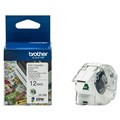 LABEL BROTHER CZ1002 CONTINUOUS LABEL ROLL FOR VC500W 12MMX5M WHITE