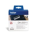 LABEL BROTHER DK22211 29MMX15M FILM ROLL CONTINUOUS CLEAR
