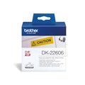 LABEL BROTHER DK22606 62MMX1524M CONTINUOUS YELLOW
