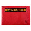 PACKAGING ENVELOPES CUMBERLAND OL800IE 175X115MM INVOICE ENCLOSED RED BX1000