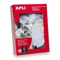 TAGS MERCHANDISING APLI 900391 28X43MM WHITE BX500