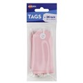 SHIPPING TAGS AVERY 96X48MM TAGIT WITH STRING PASTEL PINK PK24