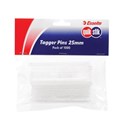 TAGGER GUN PINS QUIKSTIK 47610 25MM FINE PLASTIC PK1000