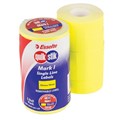 PRICE GUN LABEL QUIKSTIK 48265 PLAIN REMOVABLE FLUORO YELLOW SINGLE LINE 216X12MM 1500ROLL