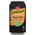 MINERAL WATER CAN SCHWEPPES 375ML ORANGE MANGO CTN24