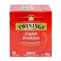 TEA BAGS TWININGS ENGLISH BREAKFAST ENVELOPED PK10