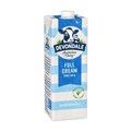 MILK DEVONDALE UHT LONG LIFE FULL CREAM 1L