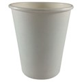 PAPER CUP WRITER NP9233 8OZ 227ML SINGLE WALL WHITE
