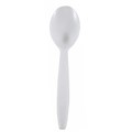 CUTLERY PLASTIC WRITER NP9223 DESSERT SPOONS PK100
