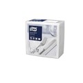 SERVIETTES DINNER 2PLY 395X390MM WHITE PK150