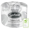 TOILET PAPER ROLL LIVI 3005 IMPRESSA EMBOSSED 3PLY 225 SHEETSROLL CTN48