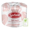 TOILET PAPER ROLL LIVI 3007 IMPRESSA EMBOSSED 2PLY 400 SHEETSROLL CTN48