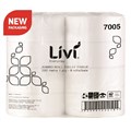 TOILET ROLL LIVI 7005 BASICS JUMBO 1PLY 500M PK8