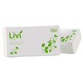 HAND TOWEL INTERLEAVED LIVI 7201 BASICS ULTRASLIM 1PLY 23X24CM 150 SHEETSPACK CTN16