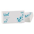 HAND TOWEL INTERLEAVED LIVI 1416 ESSENTIALS COMPACT 1PLY 23X24CM 150 SHEETSPACK CTN16