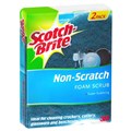 DISHWASHING SPONGE SCOTCHBRITE NONSCRATCH FOAM SCRUB SPONGE PK2