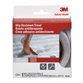 SLIP RESISTANT TREAD 3M SELFADHESIVE 280 SAFETYWALK RESILIENT 25MMX182M WHITE