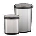 BIN WASTE DEFLECTO HANDS FREE AUTO 2 BIN COMBO 50L  12L