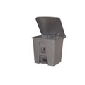 BIN CLEANLINK PLASTIC 12059 45L PEDAL LID GREY