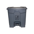 BIN CLEANLINK PLASTIC 12061 68L PEDAL LID GREY