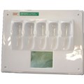 FIRST AIDERS CHOICE EYE WASH WALL PLATE 11960 HOLD 5X100ML BOTTLES