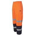 SAFETY RAIN PANTS ZIONS 6DPRPONCX HIVIS DAY  NIGHT ORANGENAVY LARGE