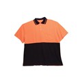 SAFETY POLO SHIRT 3811ORGXL SHORT SLEEVE EXTRA LARGE ORANGE