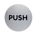 SIGN DURABLE PICTOGRAM 65MM PUSH