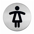 SIGN DURABLE PICTOGRAM 83MM WOMENS WC