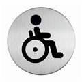 SIGN DURABLE PICTOGRAM 83MM DISABLED