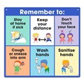 SIGN DURUS JUNIOR HYGIENE GATE SIGN 650X600MM