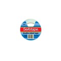 TAPE SELLOTAPE 960606 DOUBLE SIDED 24MMX33M WHITE
