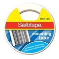 TAPE SELLOTAPE 994005 FOAM MOUNTING 24MMX2M WHITE