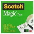 TAPE SCOTCH 810 19MMX33M MAGIC BOXED