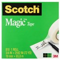 TAPE SCOTCH 810 19MMX66M MAGIC BOXED