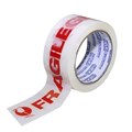 PRINTED TAPE STYLUS 3897 FRAGILE 48MMX66M FLUORESCENT REDWHITE