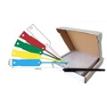 KEY TAGS DISPOSABLE RED VINYL PK1000