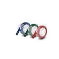 EMBOSSER TAPE DYMO 1741671 9MMX3M BLUE RED  GREEN PK3