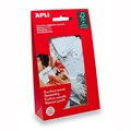 TAGS MERCHANDISING APLI 07011 22X35MM WHITE PK100