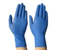 GLOVES STYLUS NITRILE MEDIUM BLUE BX100