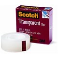 TAPE TRANSPARENT SCOTCH 600 19MMX33M BOXED
