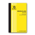 LOG BOOK OLYMPIC 182643 VEHICLE POCKET 64 PAGE