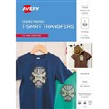 PRINTABLE TSHIRT TRANSFER AVERY 79009 INSPIRED A4 FOR COLOURED SHIRTS PK5